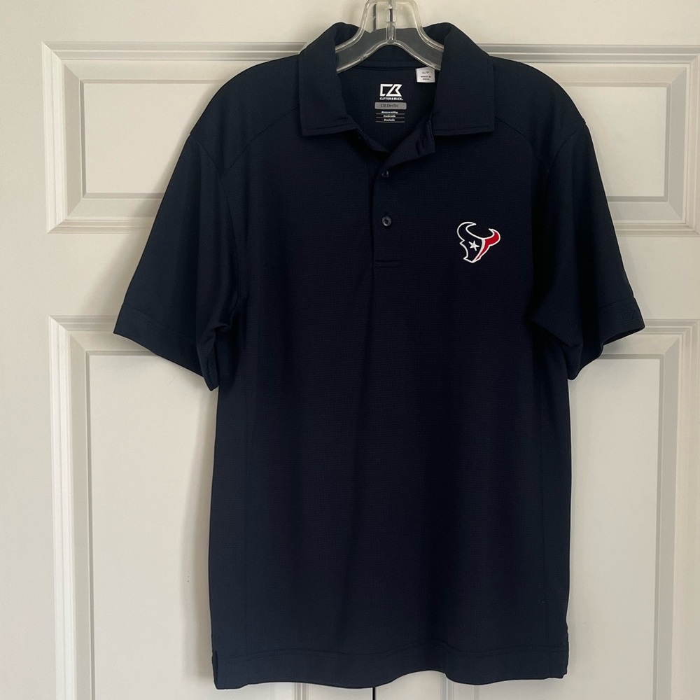 Cutter & Buck DRY Tec Texans Polo Size Small